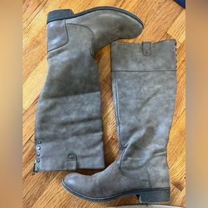Madden Girl Calf Boots with Zipper